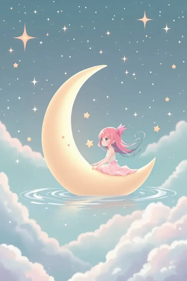 星星糖与月亮船 - 蓝莓视频梦幻治愈动漫封面